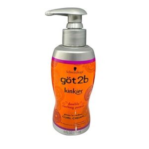 Schwarzkopf got2b Kinkier Curl Cream HTF Discontinued‎ Y2K New 6oz